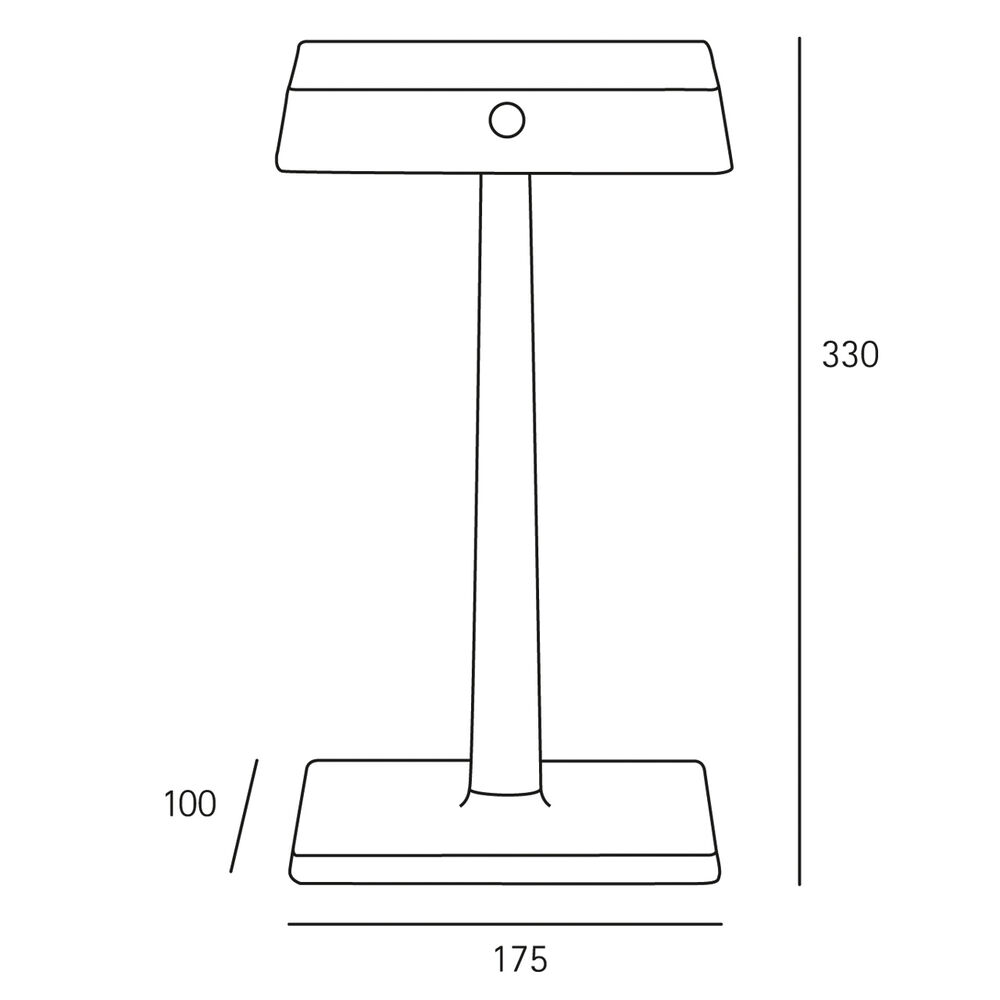 Akku-Tischleuchte, NUINDIE CHARGE, LED/2,2W Bild 3