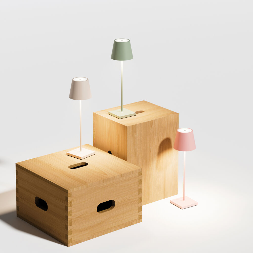 Akku-Tischleuchte, NUINDIE, LED/2,2W, rund Bild 4