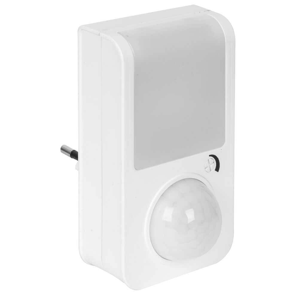 LED-Steckleuchte, LED/2,5W, mit Bewegungsmelder und Dmmerungssensor