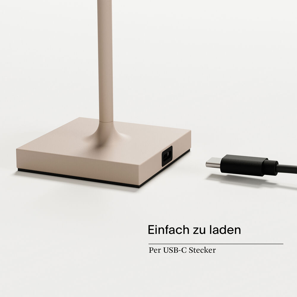 Akku-Tischleuchte, NUINDIE POCKET, LED/1,4W Bild 6