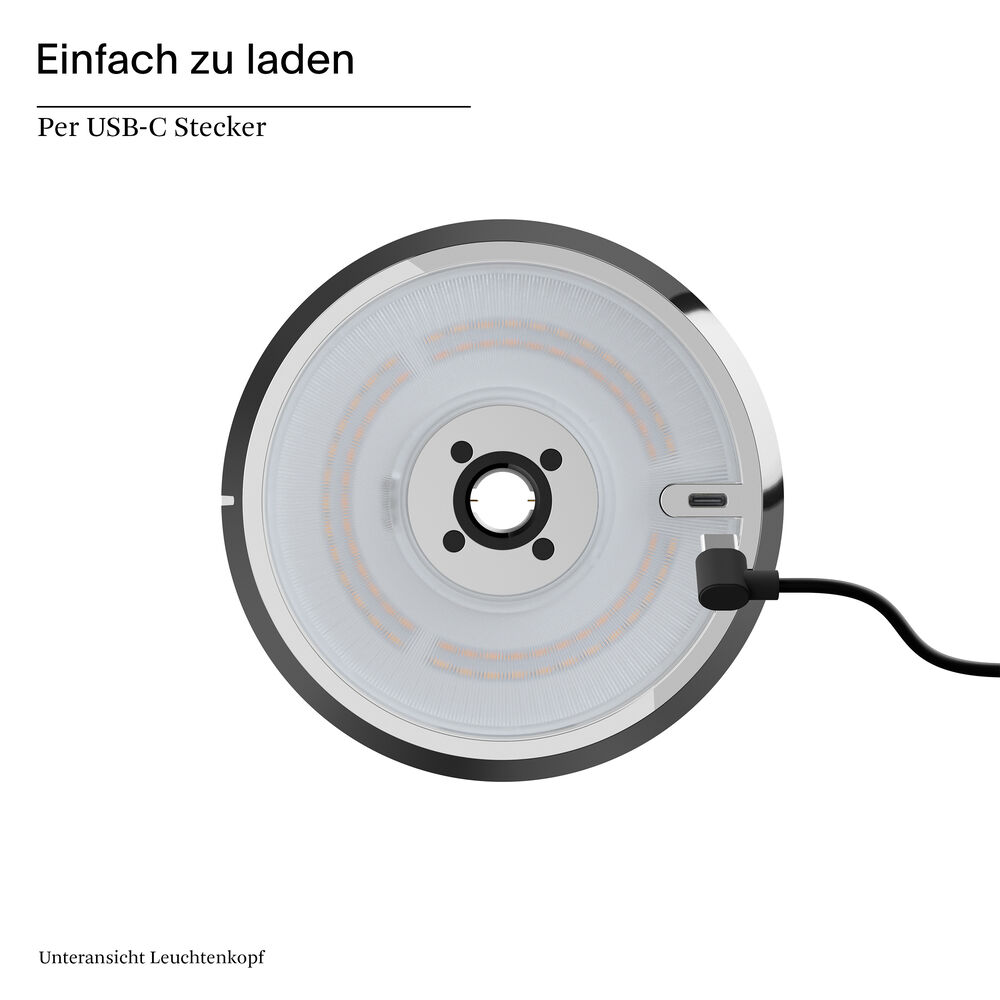 Akku-Tischleuchte, MAHINA, LED/2,2W Bild 8