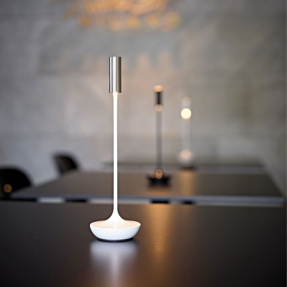 Akku-Tischleuchte, NUCANDLE, LED/1,6W Bild 2