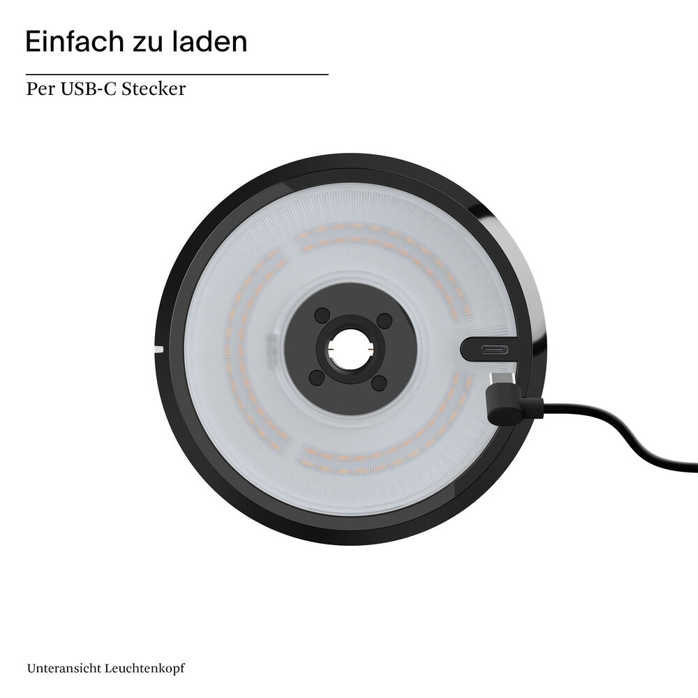 Akku-Standleuchte, MAHINA, LED/2,2W Bild 8