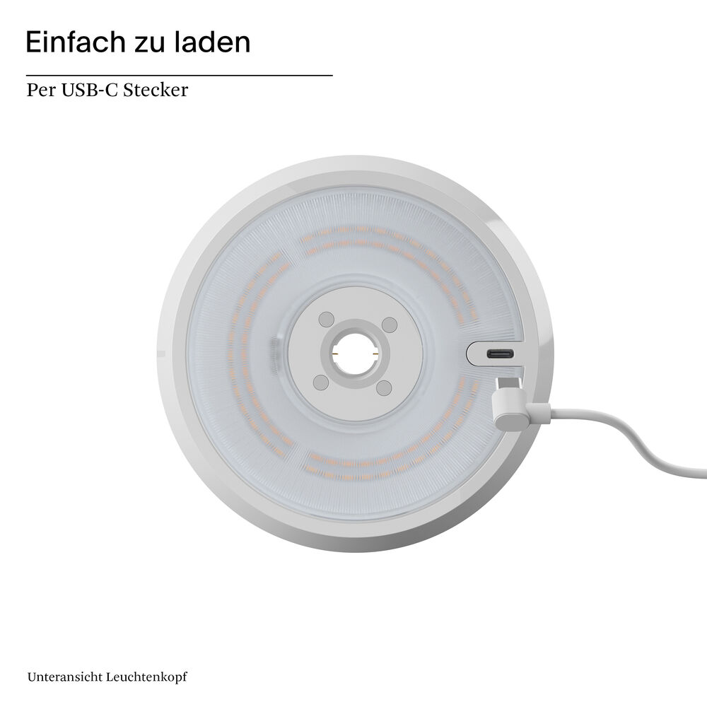 Akku-Standleuchte, MAHINA, LED/2,2W Bild 8