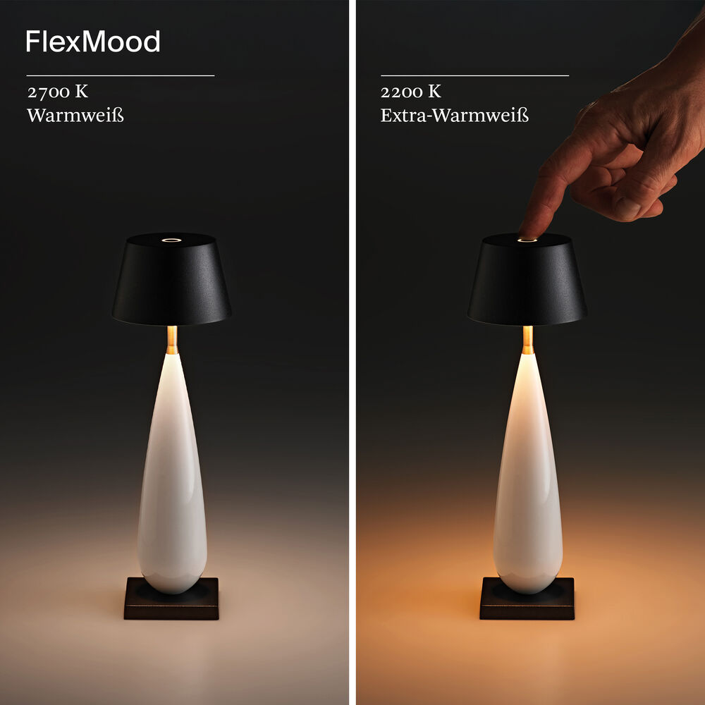 Akku-Tischleuchte, THALA, LED/2,3W Bild 4