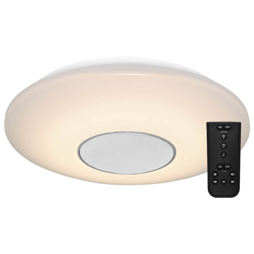 Led Deckenleuchte Leds 22w Mit Bluetooth Lautsprecher O 400