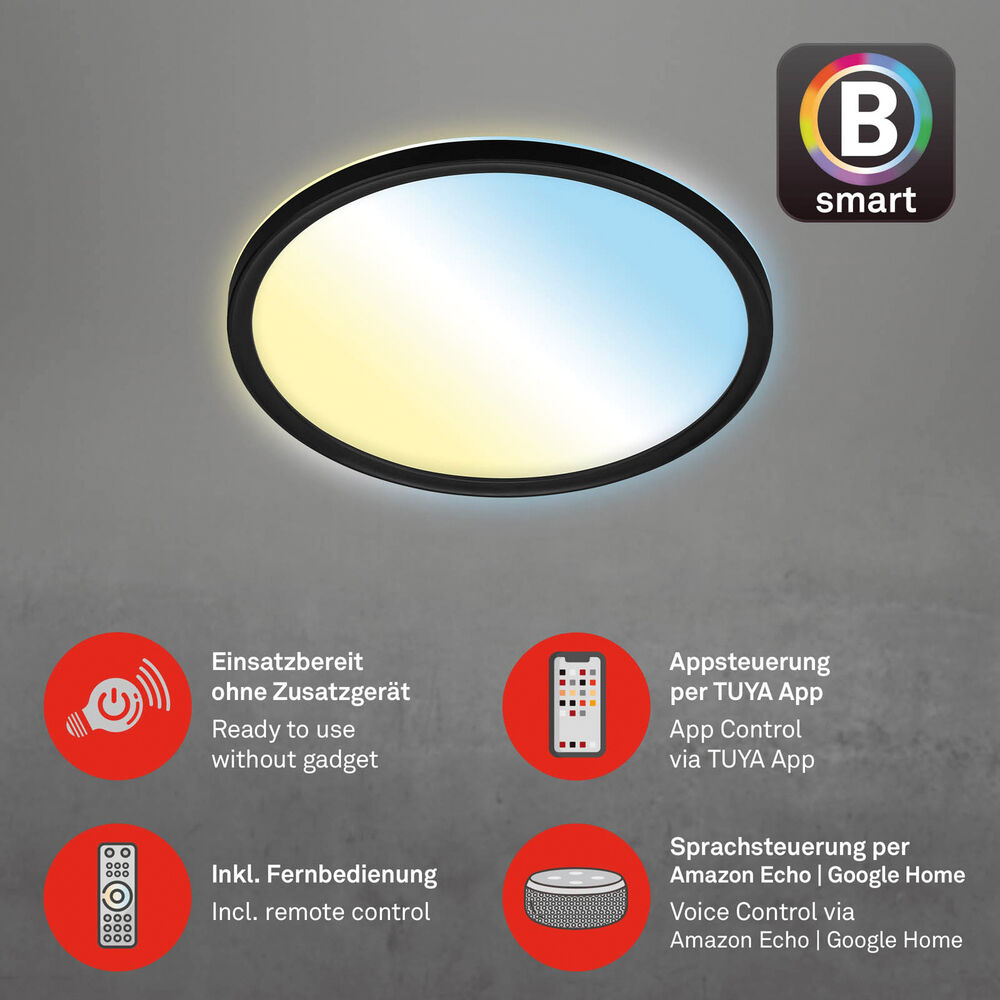 LED-Deckenleuchte, B Smart, LED/18W Bild 3