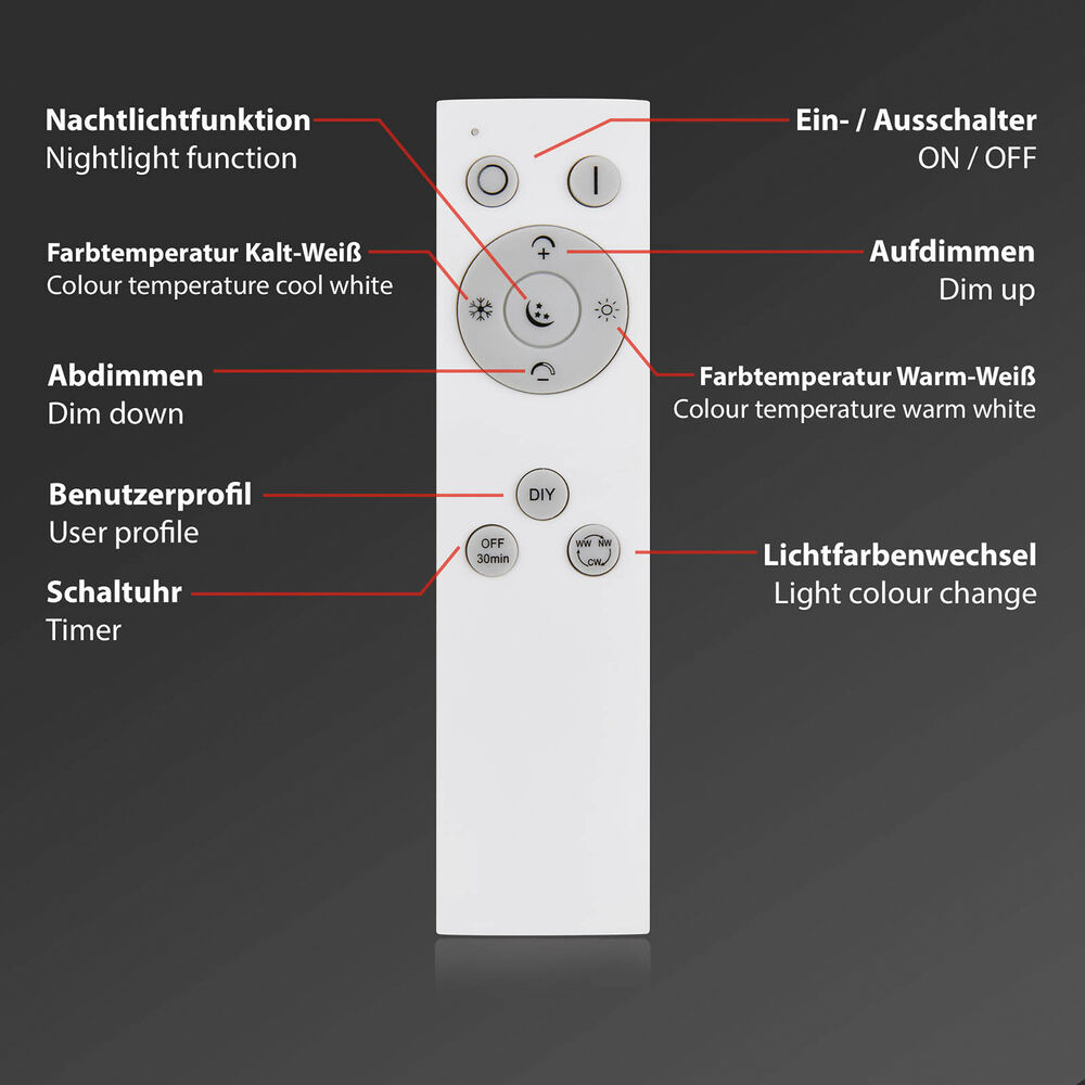 Deckenleuchte, B Smart, LED Bild 9