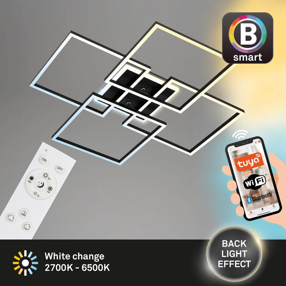 Deckenleuchte, B Smart, LED/50W, 5.500 lm, 2700-6500K Bild 2