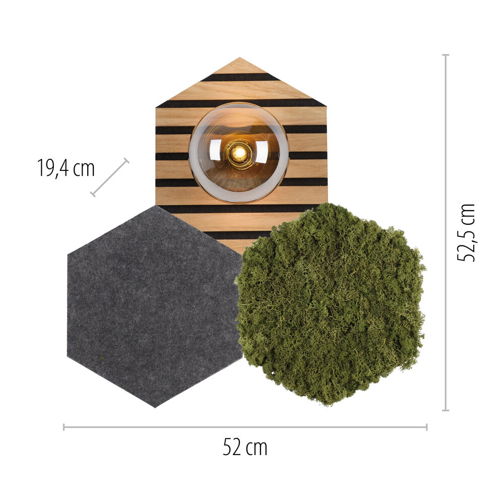 Wand-/Deckenleuchte, GREEN, 1 x G9/5W Bild 7