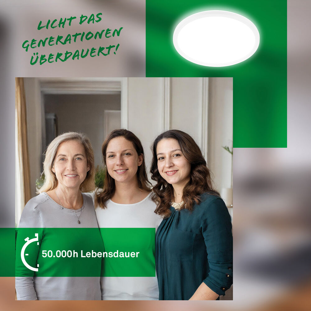 Deckenleuchte, TAVA, LED, 4000K Bild 4