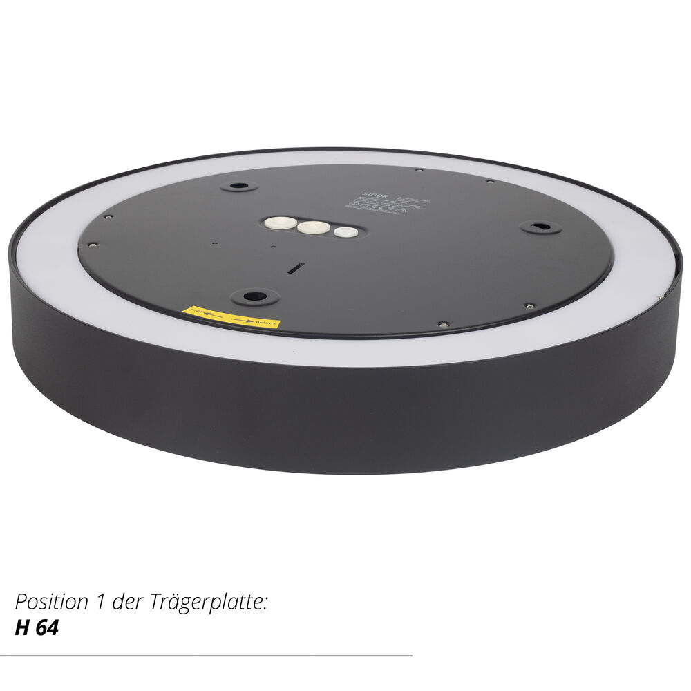 Deckenleuchte, DISC, LED/10W - 55W, 3000K/4000K Bild 5