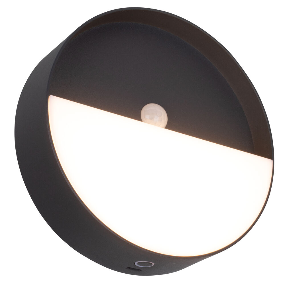 Auenwand-Akkuleuchte, MEG, LED/5W, mit Bewegungsmelder Bild 2
