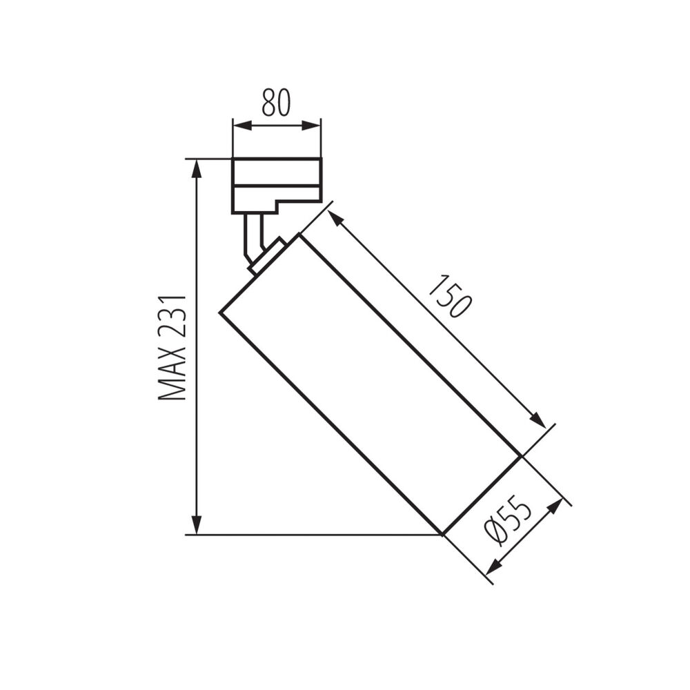 Schienenstrahler, GU10/PAR16 Bild 9