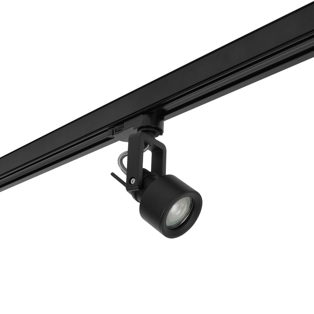 Schienenstrahler, 1 x GU10/10W, schwarz Bild 2