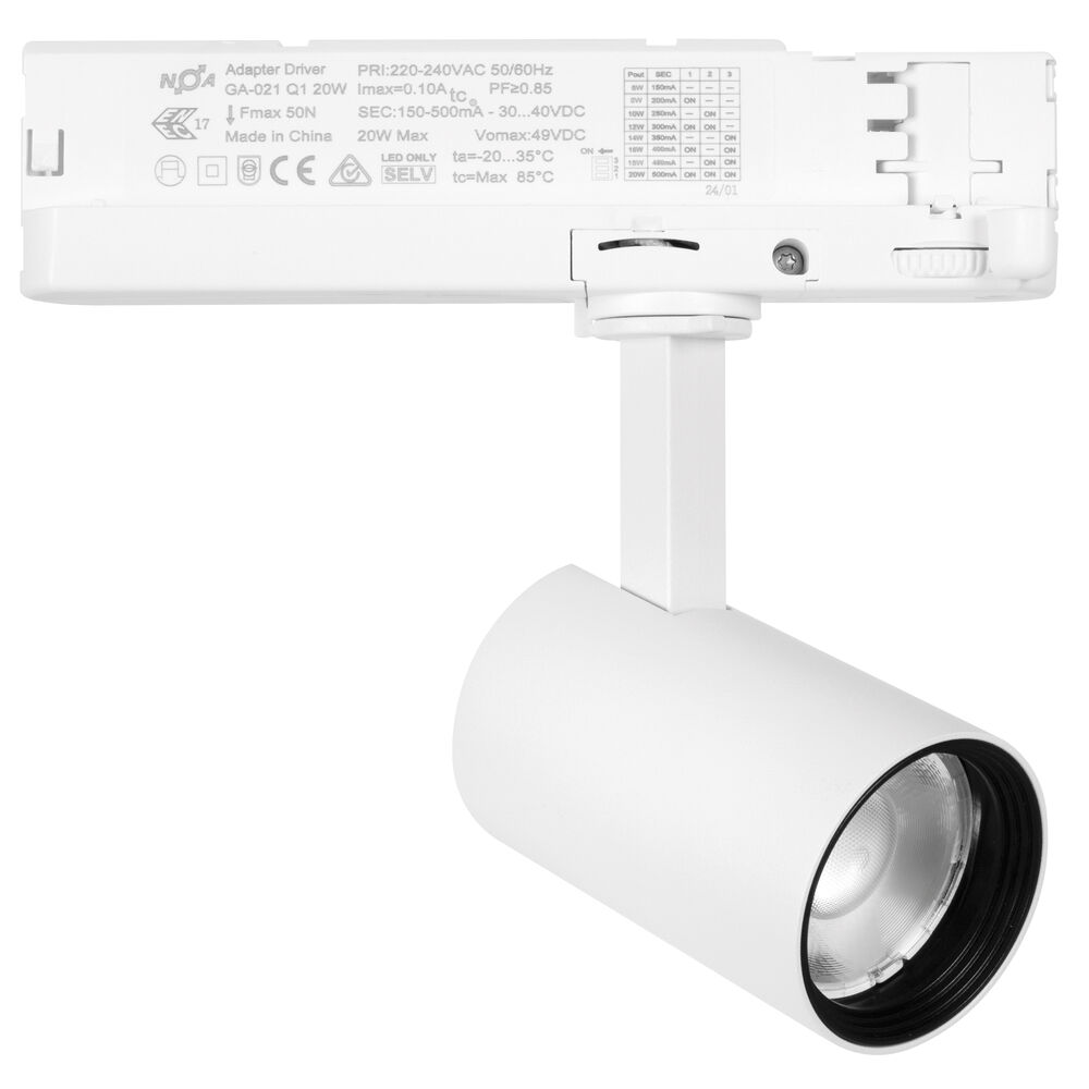 Schienenstrahler, ANGELO S, LED/11W