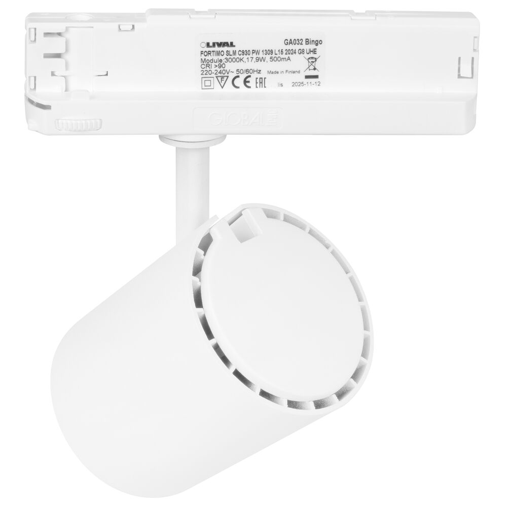 Stromschienenstrahler, LED/21,3W, 3.153 lm, 3000K Bild 3