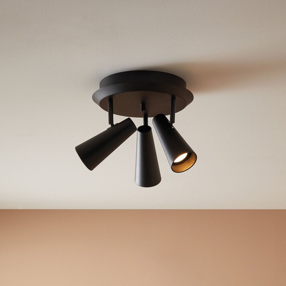 Deckenleuchte, CREST, 3 x GU10/7W