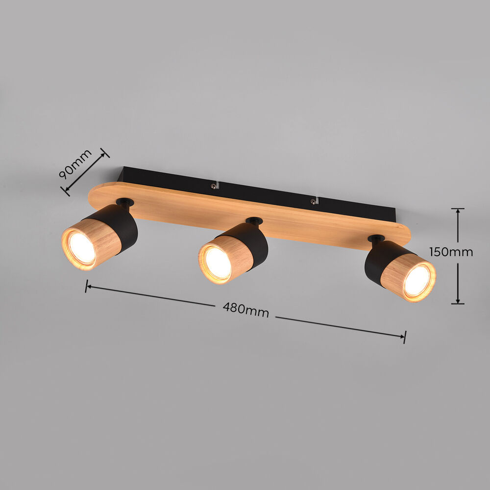 Schiene, ARUNI, 3 x GU10/10W Bild 3