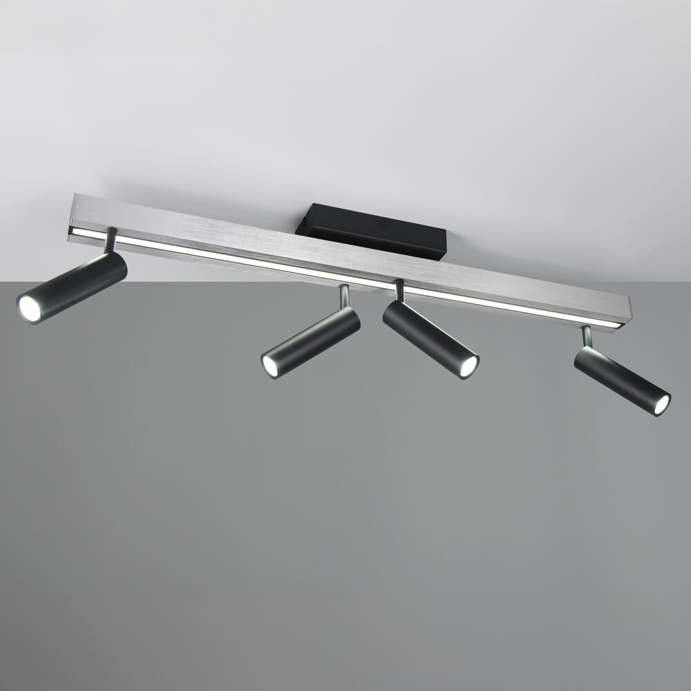 Deckenleuchte, ZENO, 4 x LED/5,5W, 1 x LED/12W Bild 2
