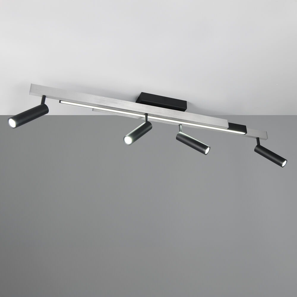 Deckenleuchte, ZENO, 4 x LED/5,5W, 1 x LED/12W Bild 6