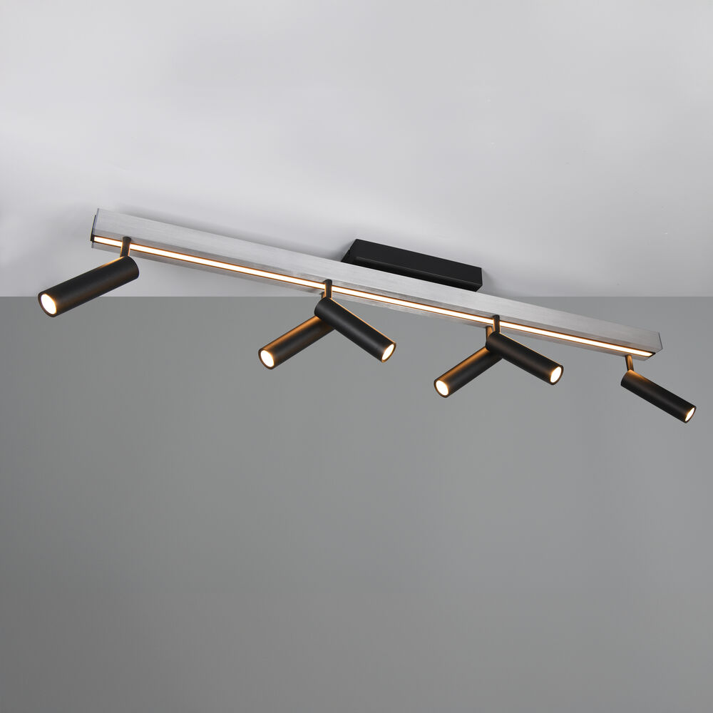 Deckenleuchte, ZENO, 6 x LED/5,5W, 1 x LED/18W Bild 2