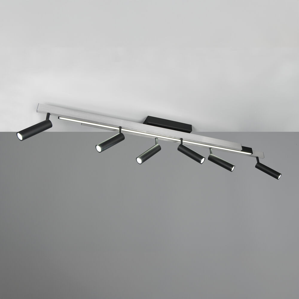 Deckenleuchte, ZENO, 6 x LED/5,5W, 1 x LED/18W Bild 7