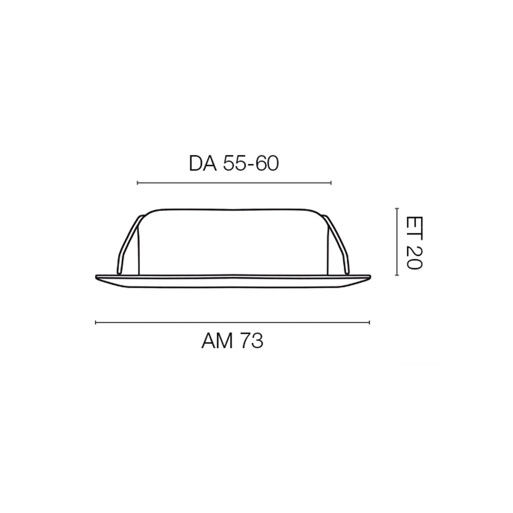 Einbauleuchte, 1 x G4/12V/10W Bild 3