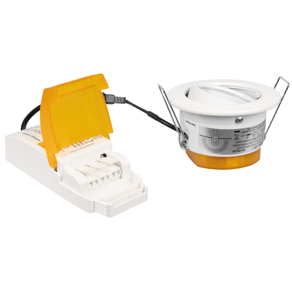 Brandschutz-Einbauleuchte, ONExD2W, LED/3,5W - 7W, 3000K, 4000K oder DimToWarm 3000K-1800K, Deckenausschnitt � 68 - 72 Bild 3