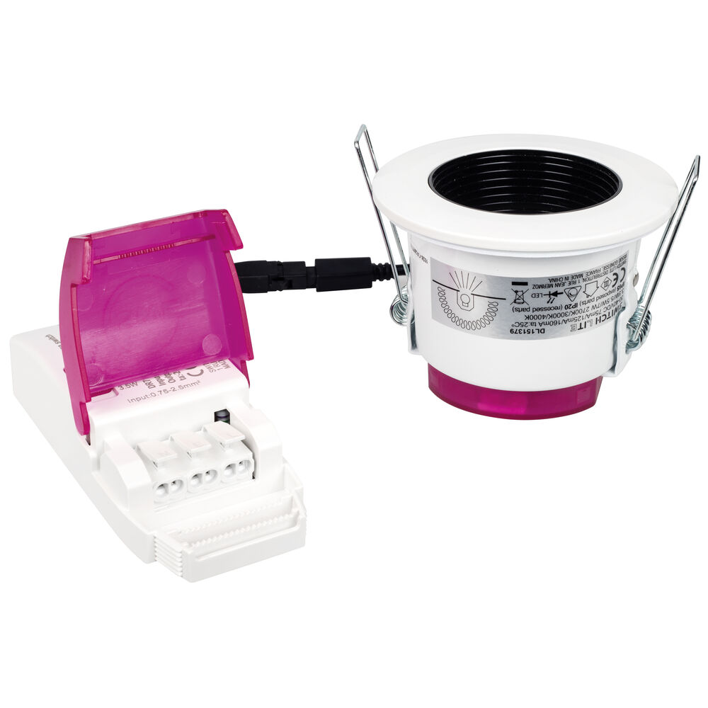 Brandschutz-Einbauleuchte, ONExBAFFLE, LED/3,5W - 7W, 2700K, 3000K, 4000K, Deckenausschnitt � 75 Bild 3