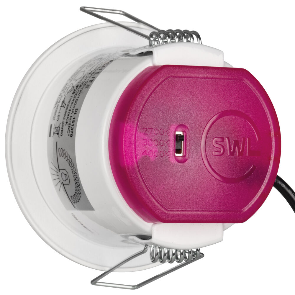 Brandschutz-Einbauleuchte, ONExBAFFLE, LED/3,5W - 7W, 2700K, 3000K, 4000K, Deckenausschnitt � 75 Bild 4