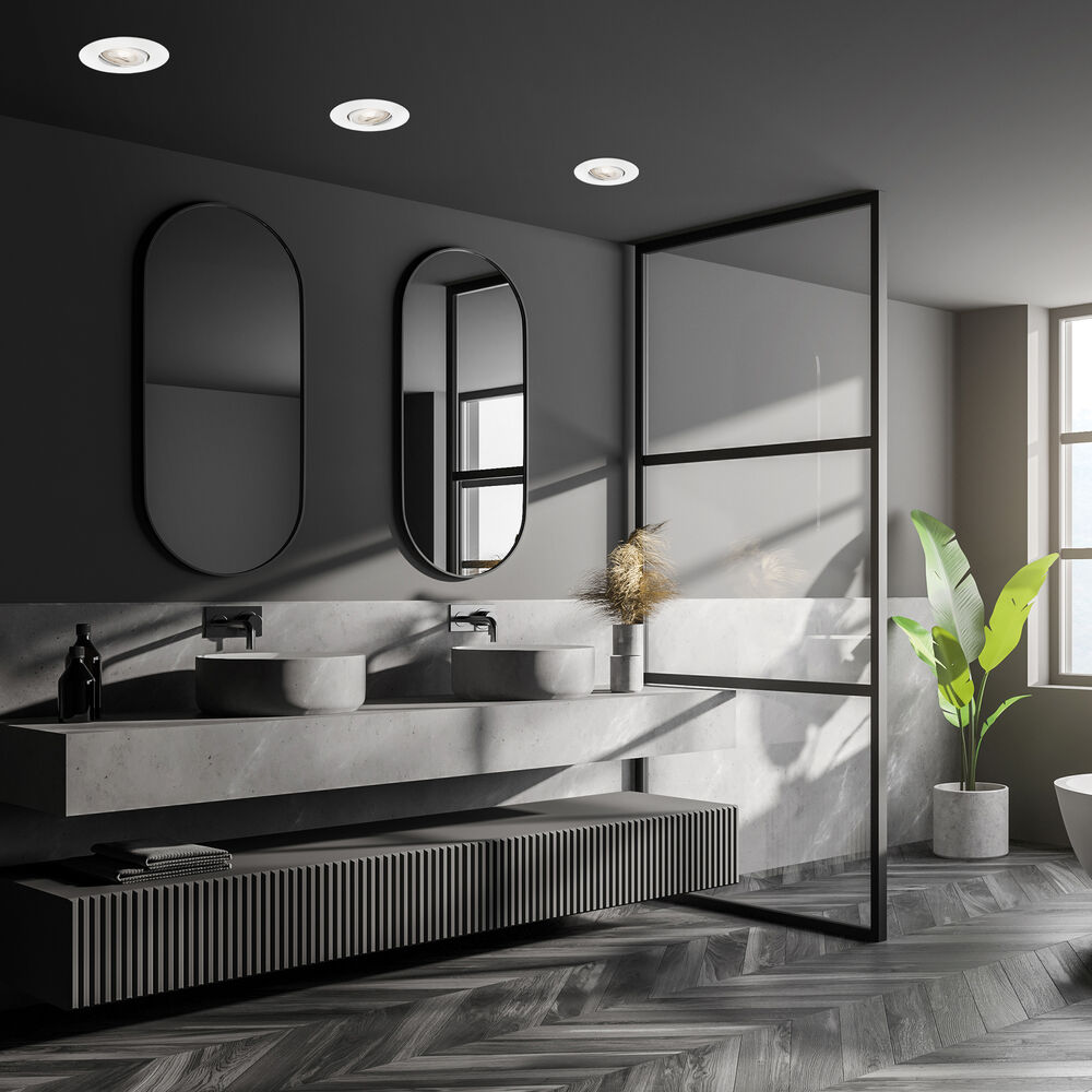 Einbauleuchte, 3er-Set, LED/4,9W, 480 lm, 3000K, Deckenausschnitt � 68 Bild 4