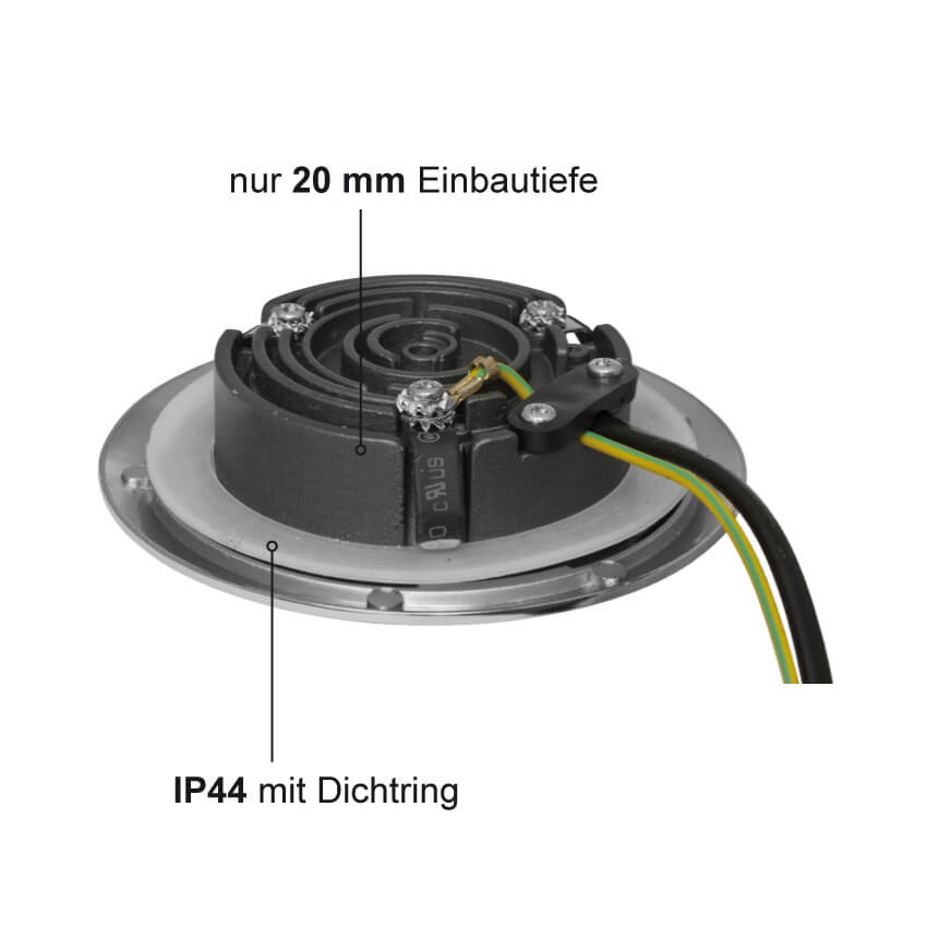 LED-Einbauleuchte, LARA AC,  LED/5,5W, 448 lm, 3000K Bild 4