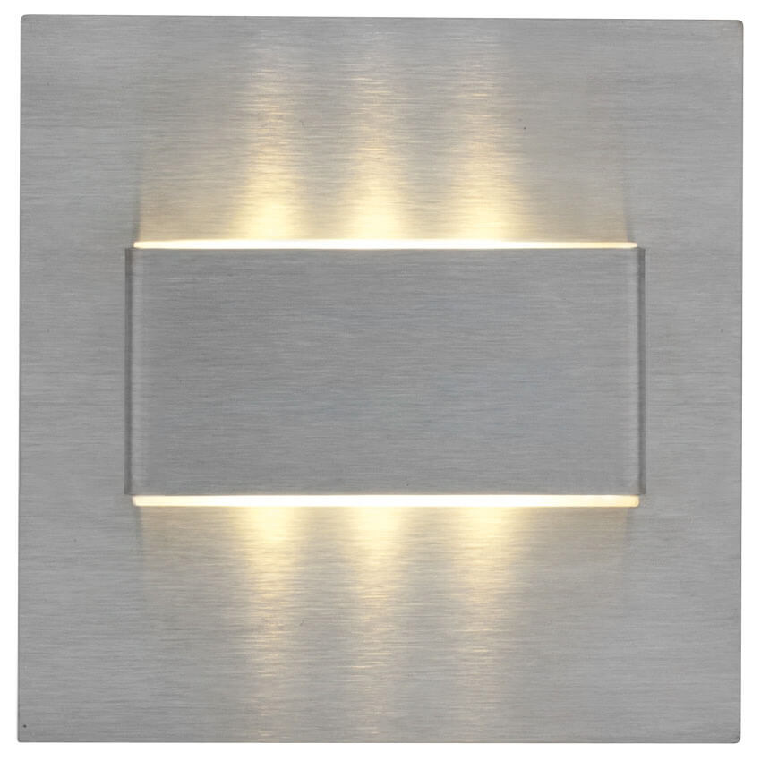 LED-Wand- und Treppeneinbauleuchte, LED/12V-DC/0,3W, 30 lm, warmwei