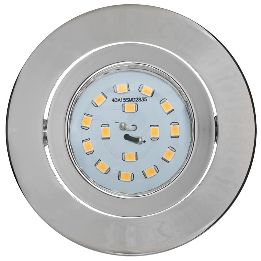 LED-Einbauleuchte, LED/5W, 400 lm, 3000K - CEE-Steckgeräte, 3 