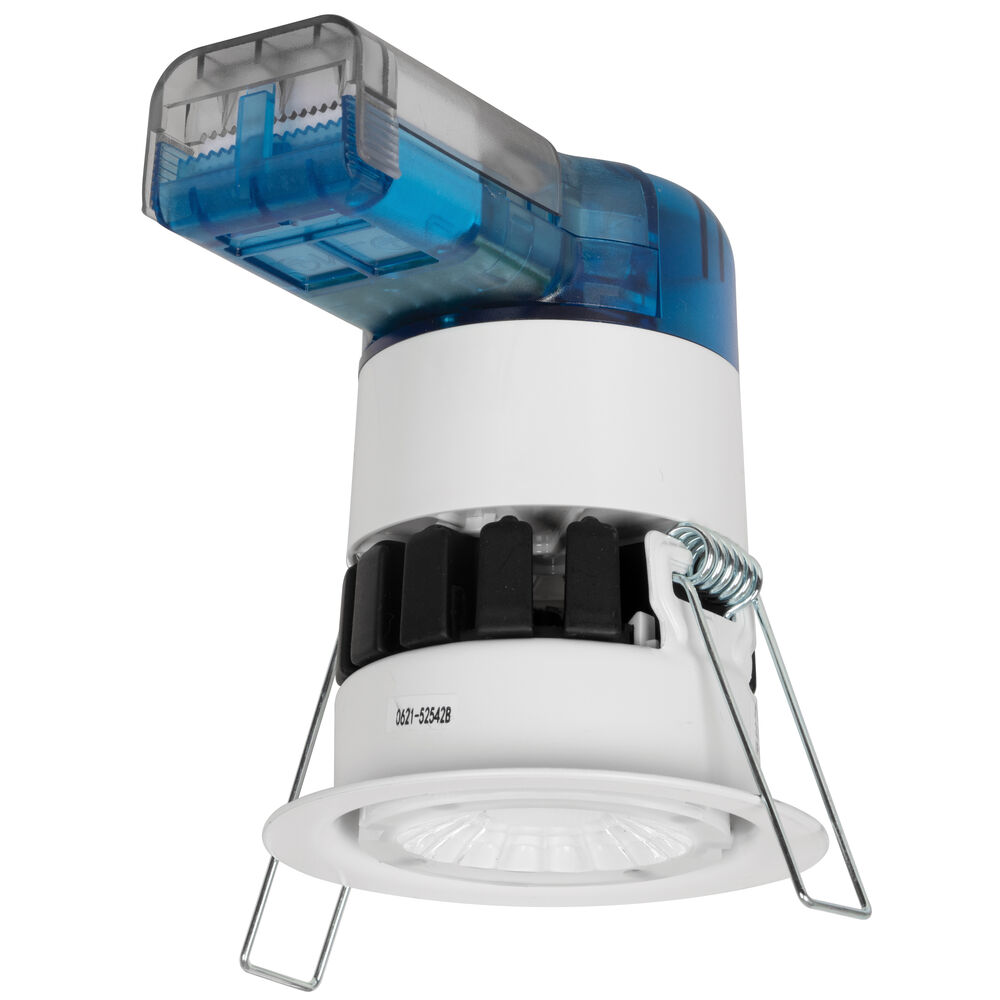 Brandschutz-Einbauleuchte, E6pro, LED/6W, 600 lm, 3000K, werkzeugfreier Anschluss Bild 2