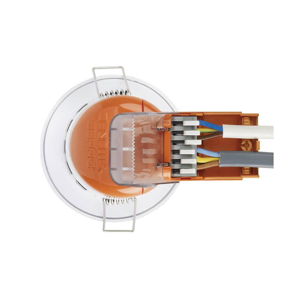 Brandschutz-LED- Einbauleuchte, E6pro, 230V/6W, werkzeugfreier Anschluss Bild 4