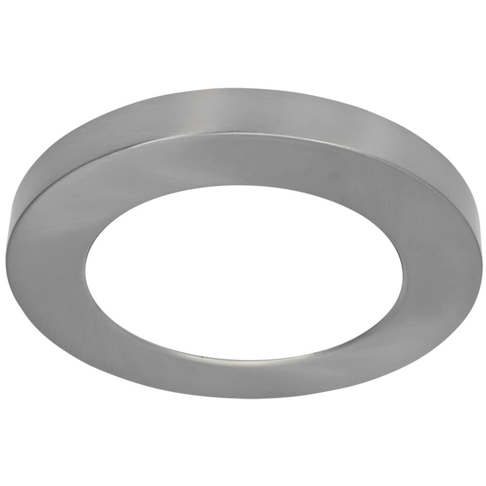 Dekoring, Eisen geb�rstet, f�r Downlights