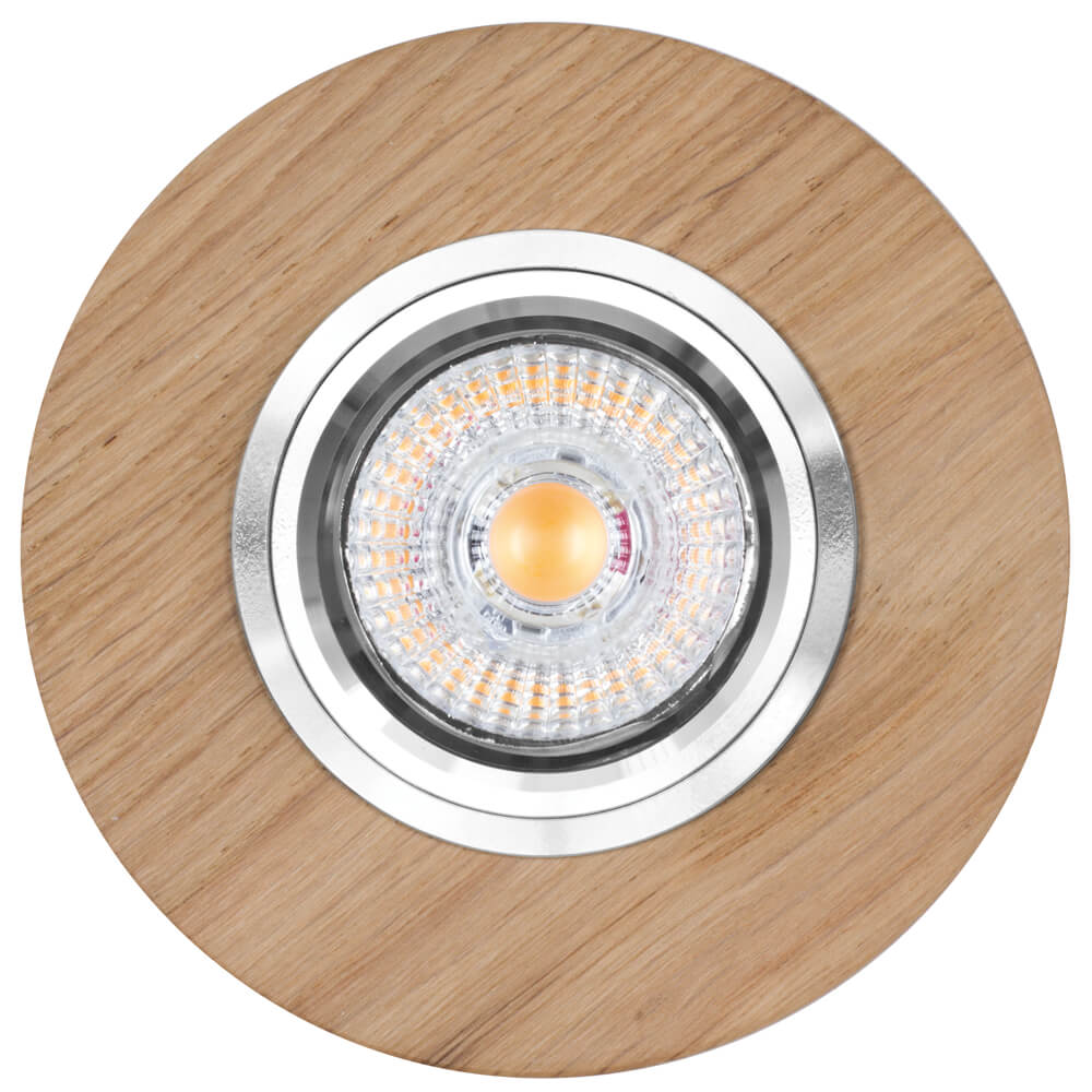 Einbauleuchte, 1 x GU10/5W, 320 lm, 2700K. inkl. Leuchtmittel, Deckenausschnitt � 60 Bild 3