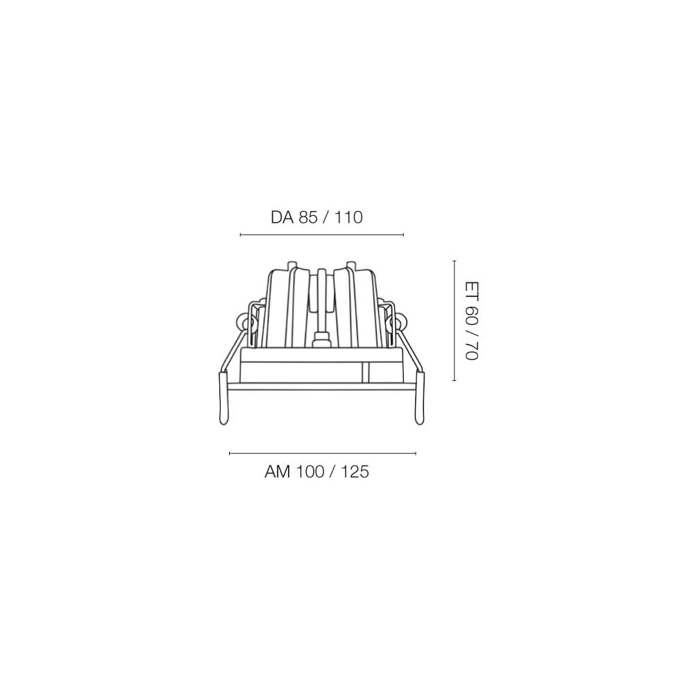 Einbauleuchte, LED, 3000K Bild 4