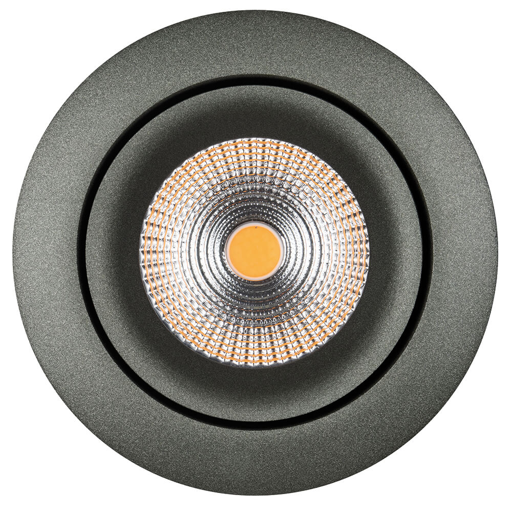 LED-Einbauleuchte, SLC GREEN ONE 360, LED/8W, 640 lm, 3000K, dunkelgrn/anthrazit, umweltfreundliche Verpackung Bild 2