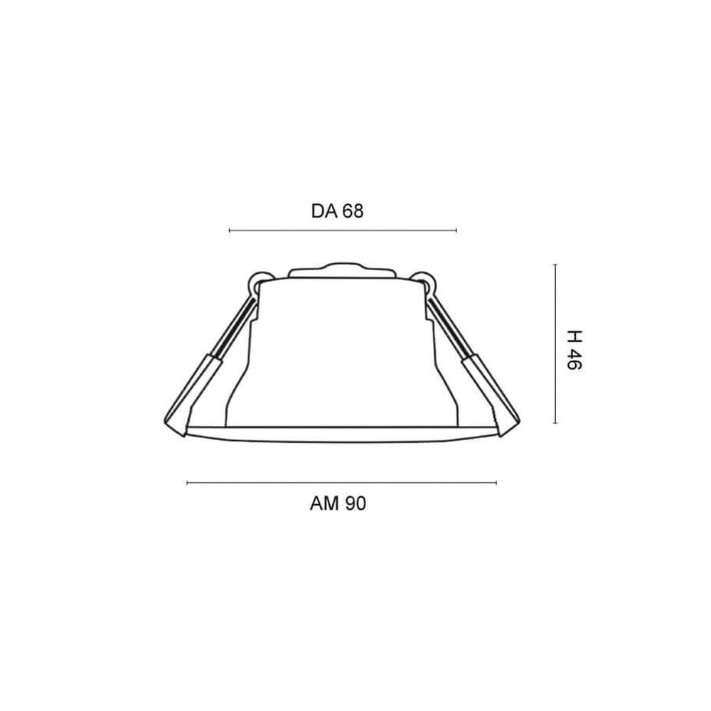 Einbauleuchte, ONE 360 SUNLIKE, LED, 3000K Bild 3