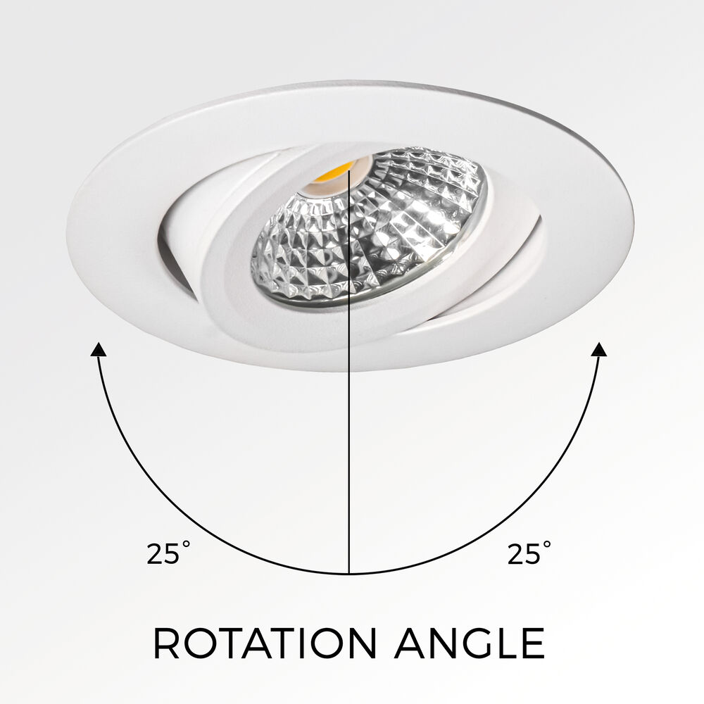 Einbauleuchte, LED/4,5W, 2700 bis 2000K Bild 6