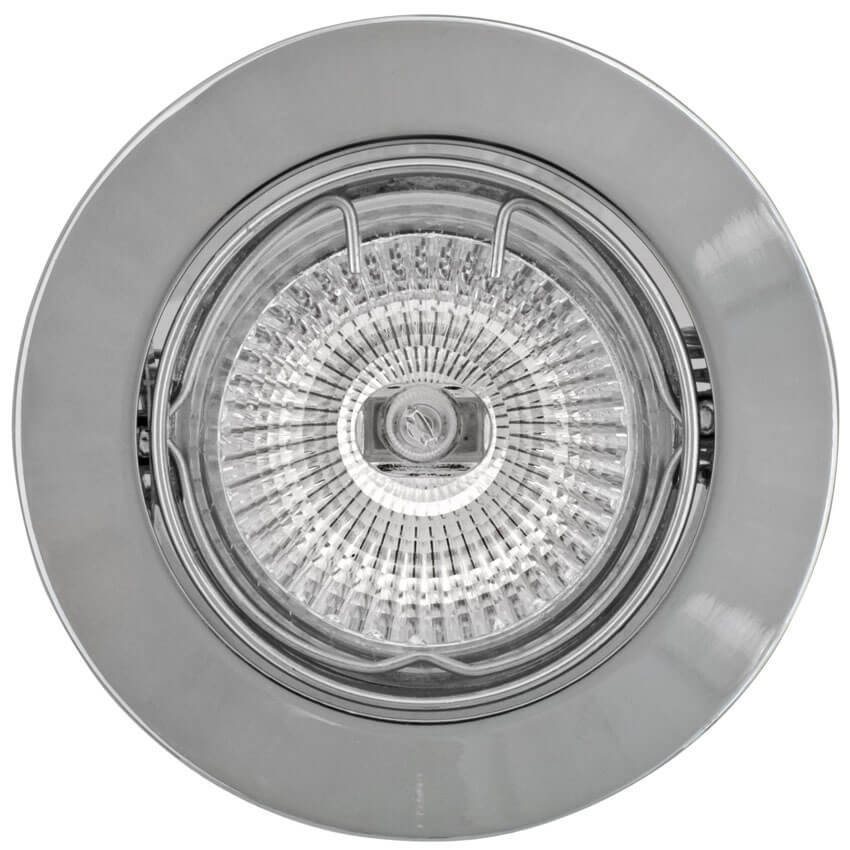 Einbauleuchte Aluminium, mit GU10 Fassung, schwenkbar 20�, Deckenausschnitt � 68 Bild 2