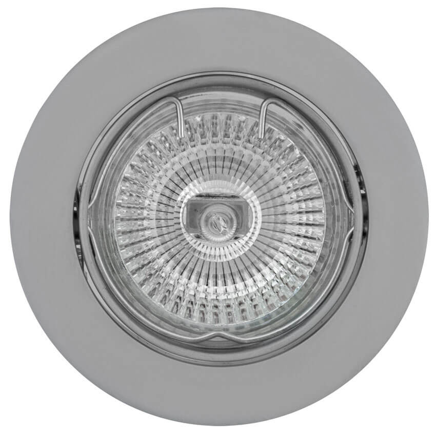 Einbauleuchte Aluminium, mit GU10 Fassung, schwenkbar 20�, Deckenausschnitt � 68 Bild 2