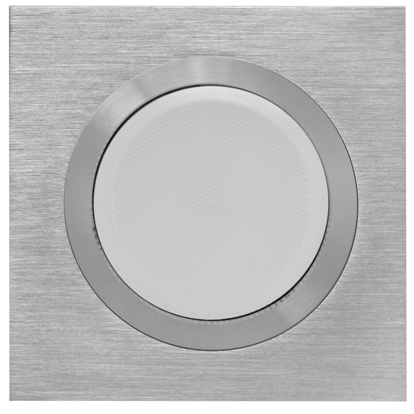 Einbauleuchte, 1 x GX53/230V/13W - CEE-Steckgeräte, 3-polig - Max 