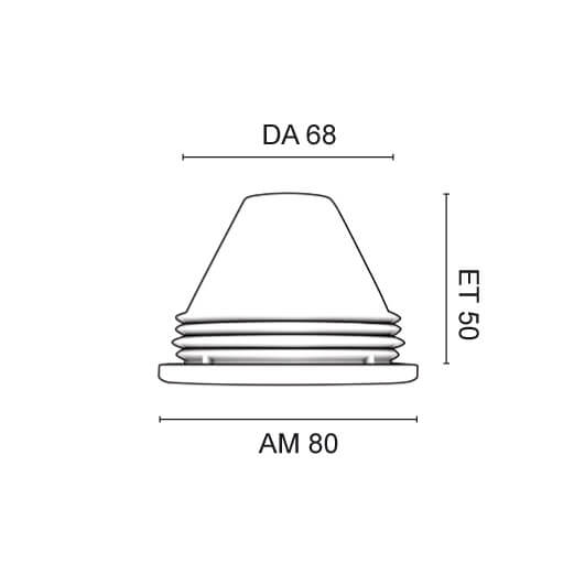 Einbauleuchte, 1 x GU5,3/12V/35W Bild 3