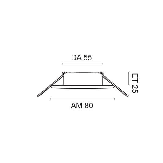 Einbauhalterung fr LED-Spots Bild 2