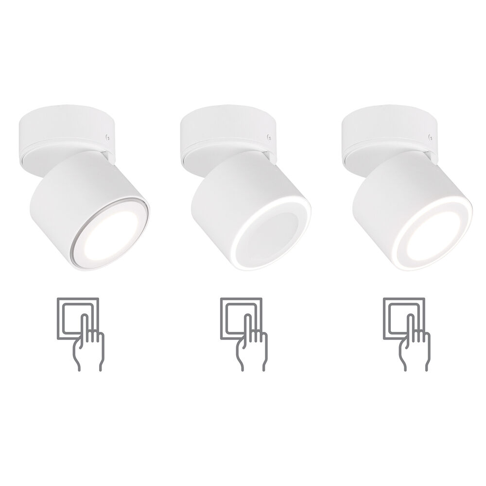 Ein-/Aufbauleuchte, TAURUS, 3 x LED/5W, 450 lm, 3000K Bild 4