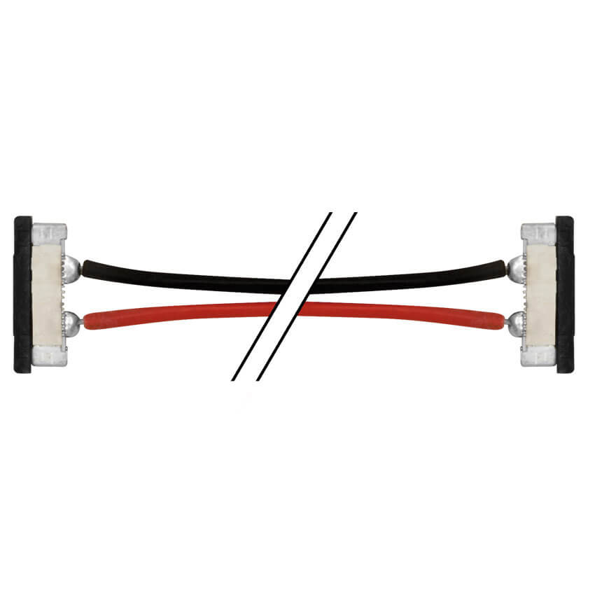 Steck-Flexverbinder fr LED-Flexstreifen mit 355/3528-SMD-LEDs